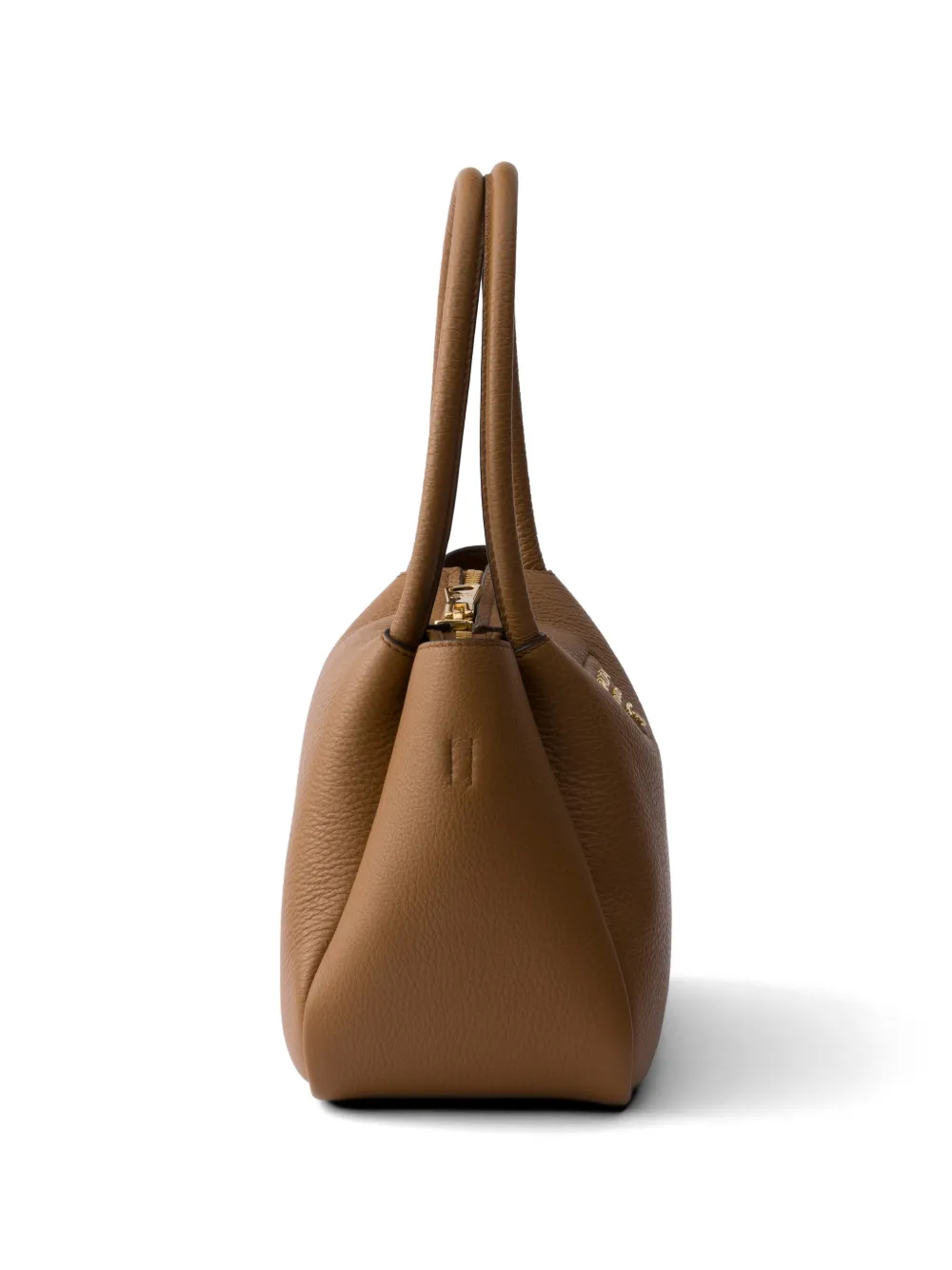 Prada Liaison kleine leren handtas Bruin