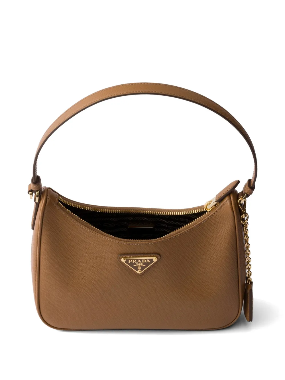 Prada リエディション 2005 サフィアーノレザーミニバッグ | ブラウン