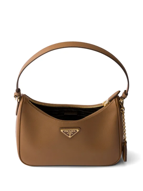 Prada リエディション 2005 サフィアーノレザーミニバッグ | ブラウン