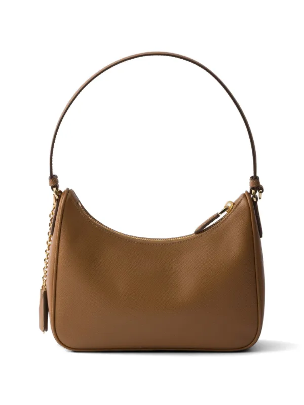 Prada リエディション 2005 サフィアーノレザーミニバッグ | ブラウン
