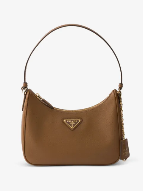 Prada mini Re-Edition 2005 Saffiano leather shoulder bag