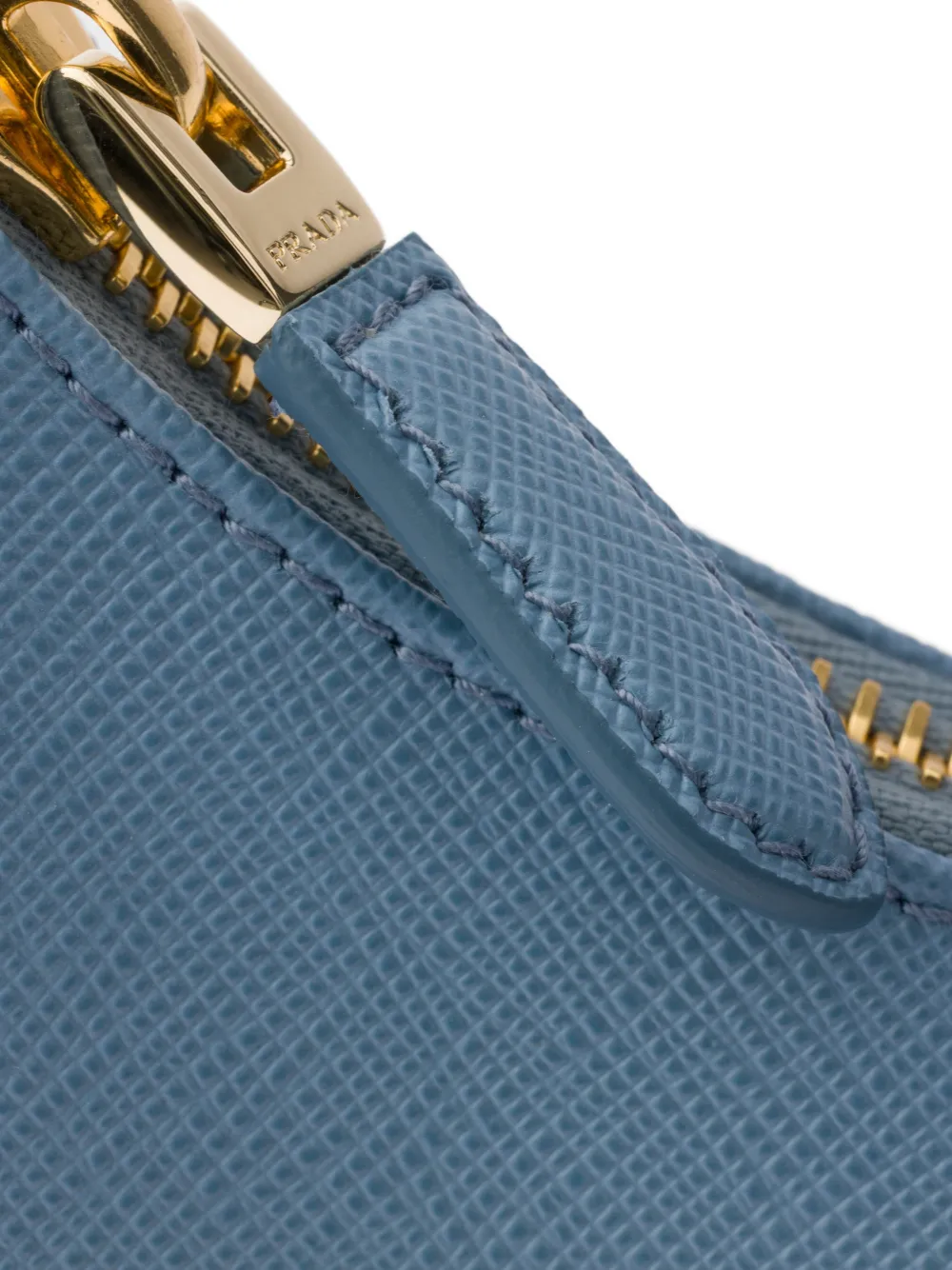 Prada Re-Edition 2005 schoudertas van saffiano leer Blauw