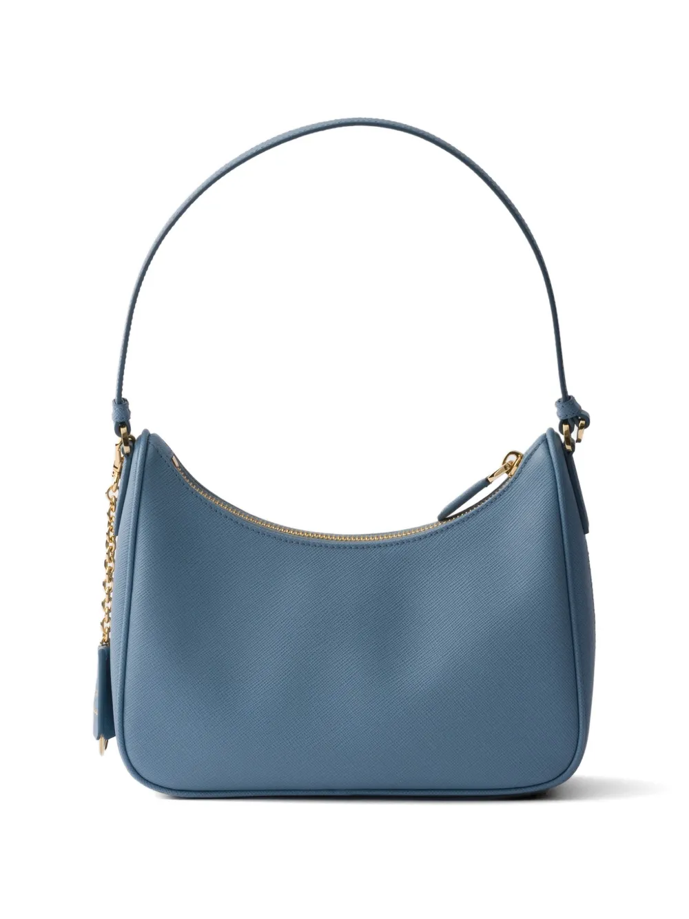 Prada Re-Edition 2005 schoudertas van saffiano leer Blauw