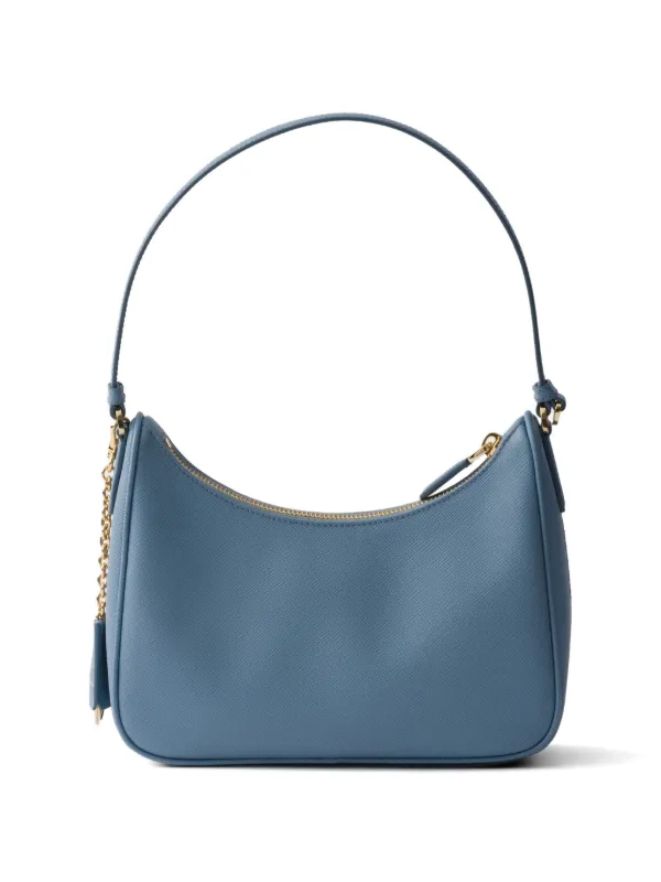 Prada リエディション 2005 サフィアーノレザーミニバッグ | ブルー