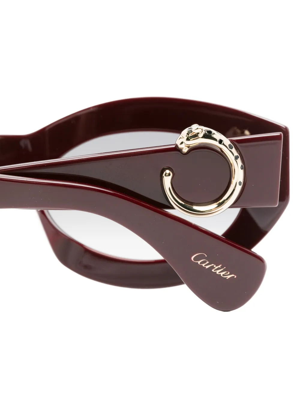 Cartier Eyewear Panthère de Cartier zonnebril Rood