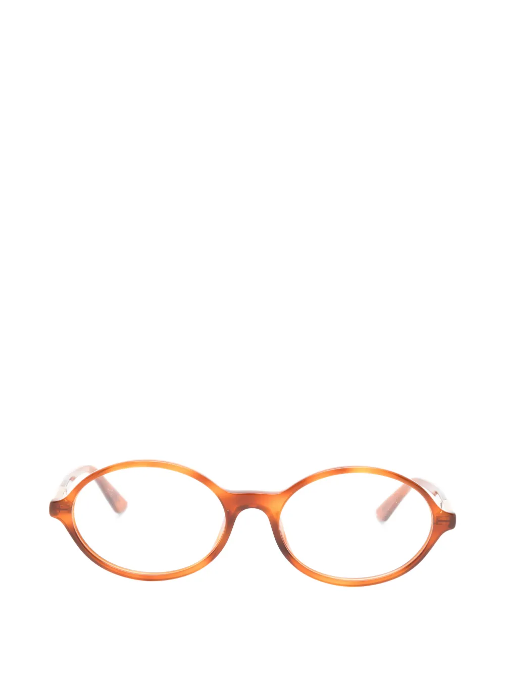 Chloé Eyewear round-frame glasses - Marrone