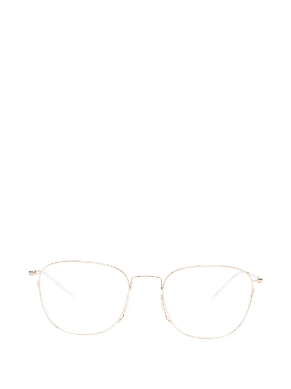 Giorgio Armani geometric-frame glasses - Oro