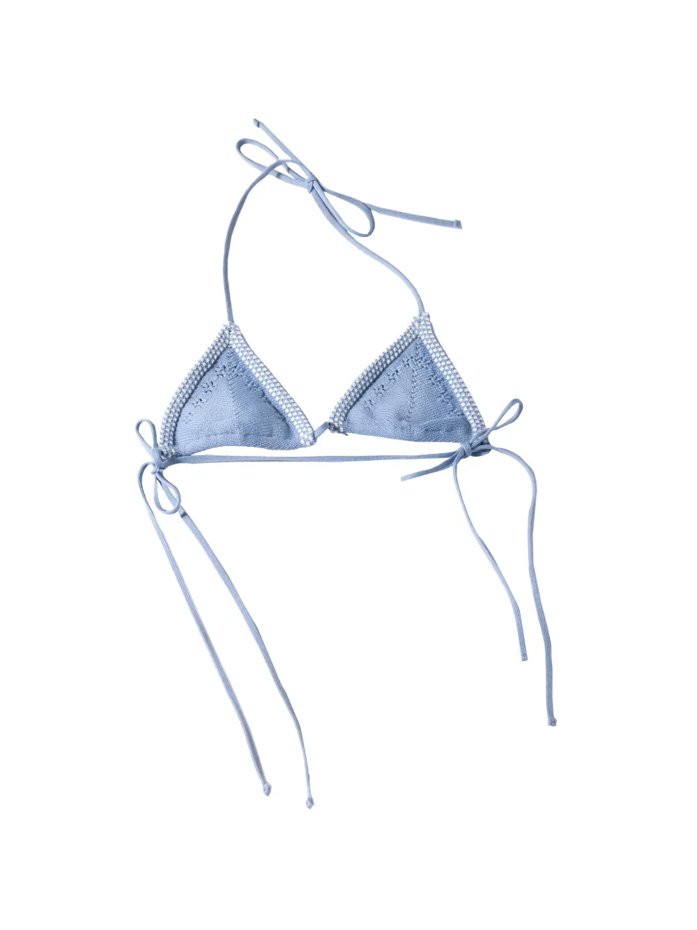 Miu Miu cotton bra - Blau