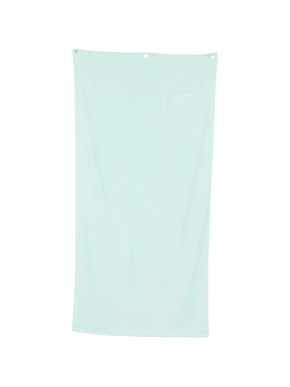 Vilebrequin logo-embossed beach towel - Blu