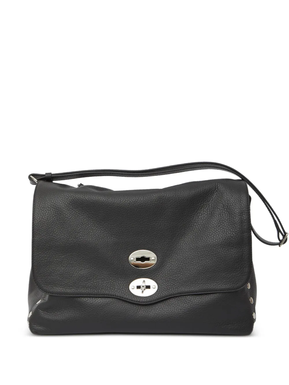 Zanellato medium Postina messenger bag - Nero