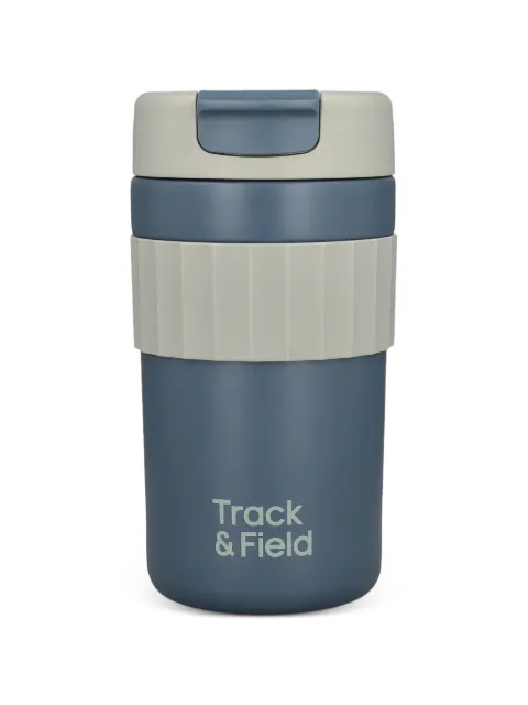 Track & Field Caneca de viagem canelada com logo