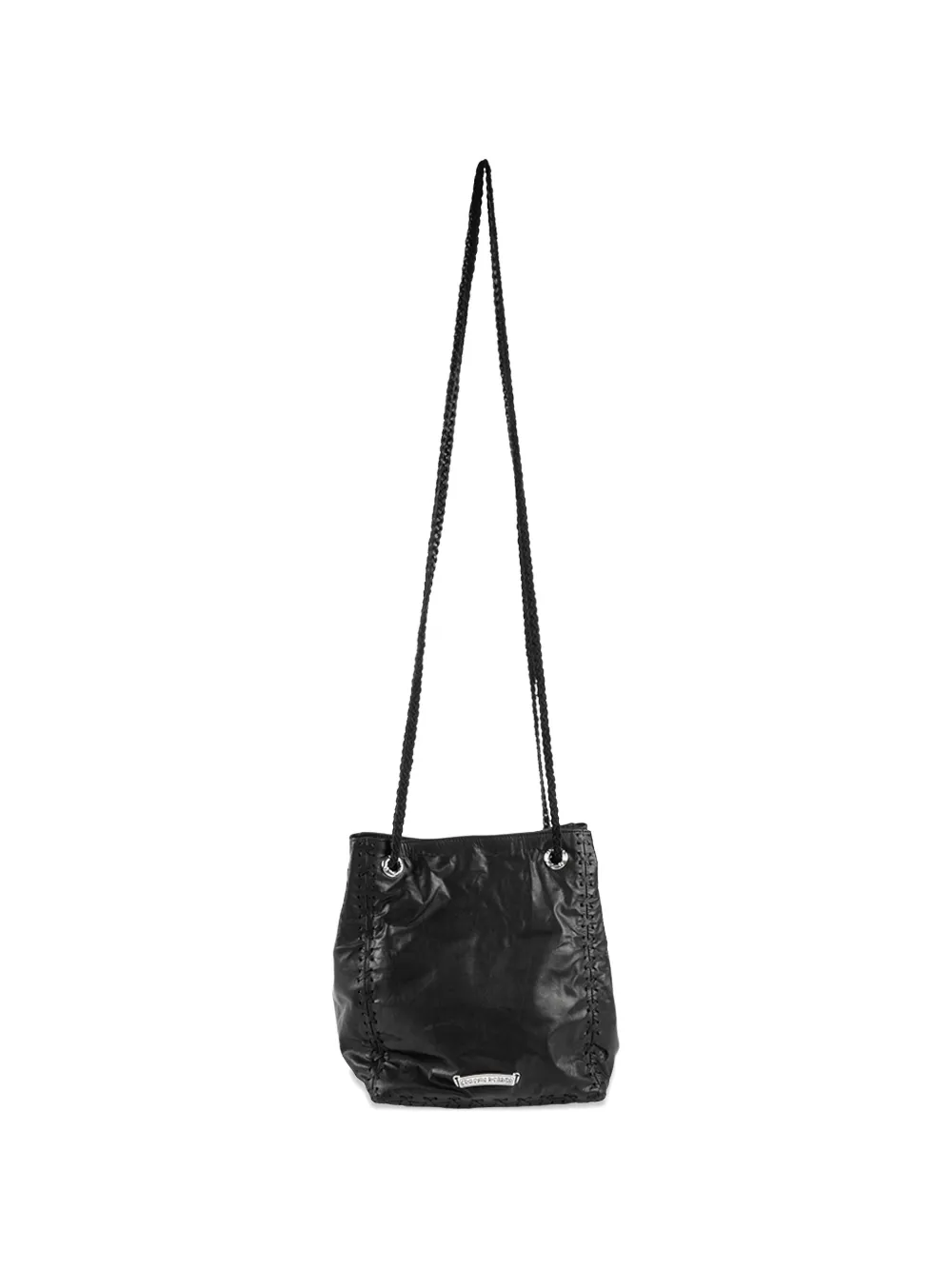 Chrome Hearts Borsa a spalla Dirty Knees Dagger - Nero