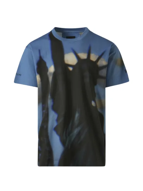 Givenchy Paris NY All Over graphic-print oversized T-shirt