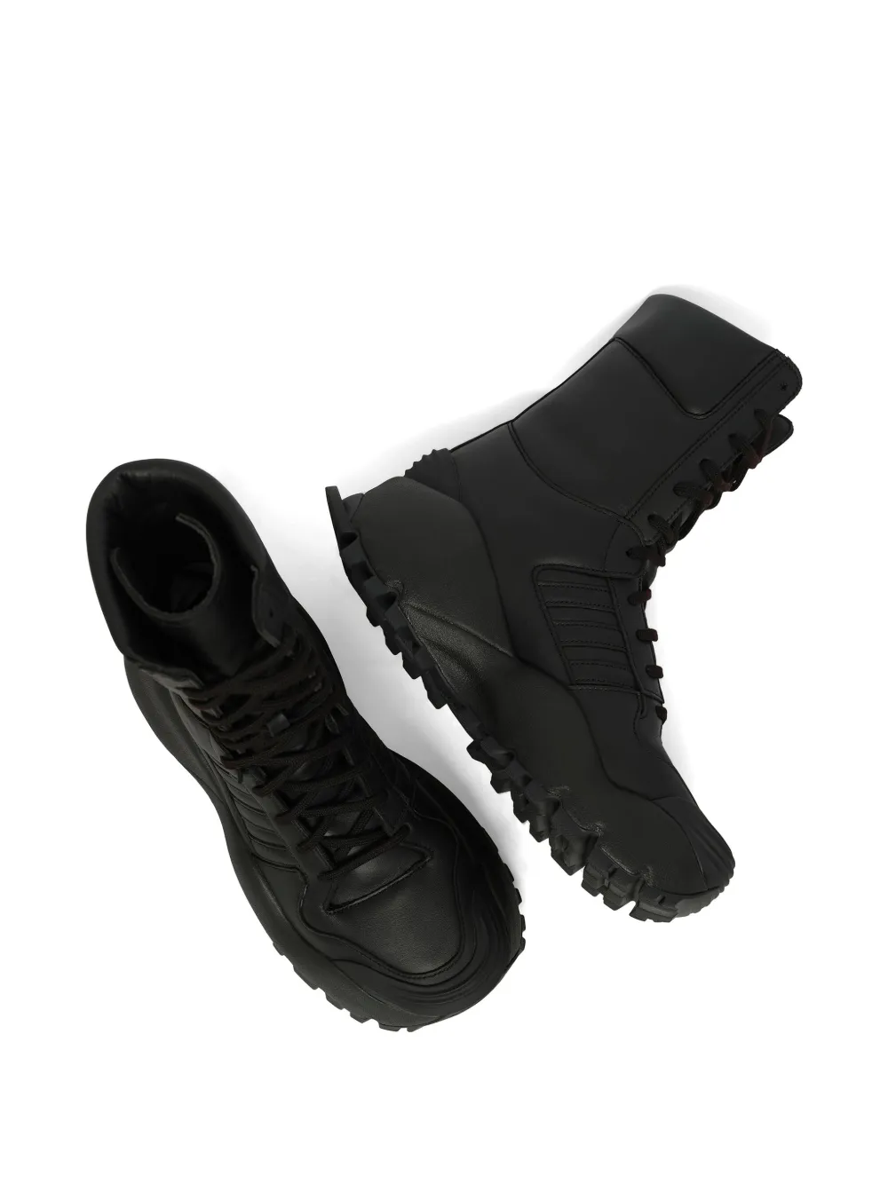 Willy Chavarria x Adidas Forum mid boots Zwart