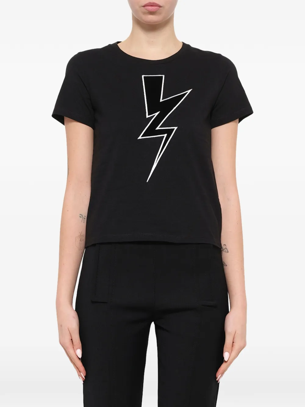 Neil Barrett graphic-print T-shirt - Nero