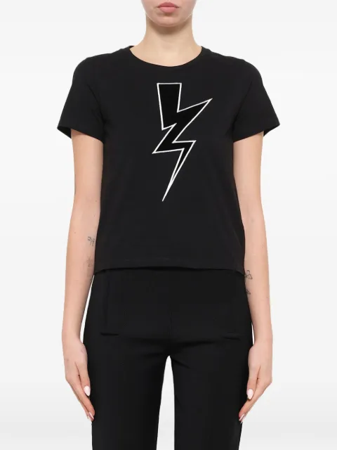Neil Barrett camiseta con estampado gráfico