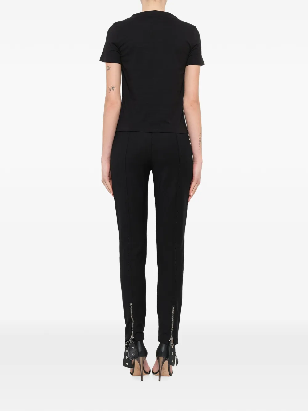 Neil Barrett T-shirt met grafische print Zwart