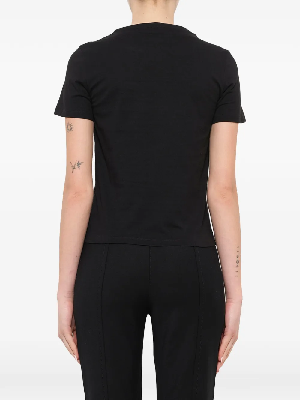Neil Barrett T-shirt met grafische print Zwart
