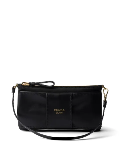 Prada nappa-leather zipper pouch
