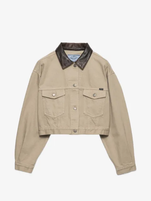 Prada クロップド デニムジャケット