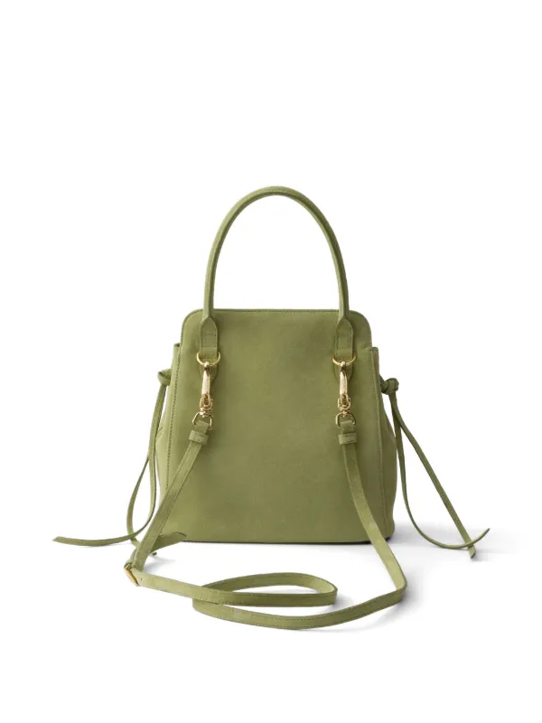 Prada プラダ キャリー ハンドバッグ ミニ | グリーン | FARFETCH JP