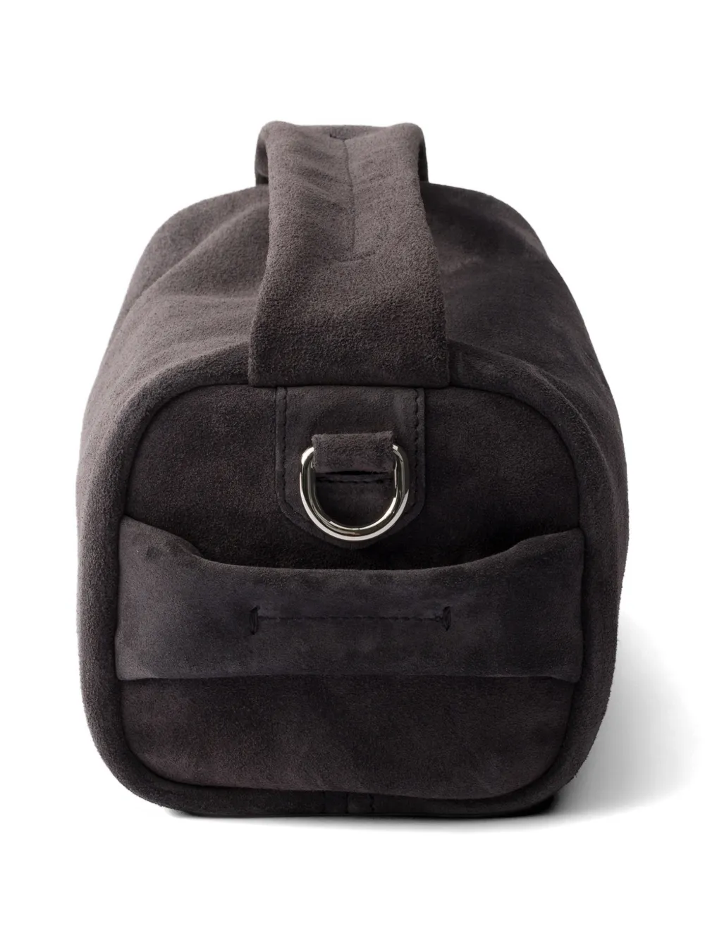 Prada Suède leren schoudertas Grijs