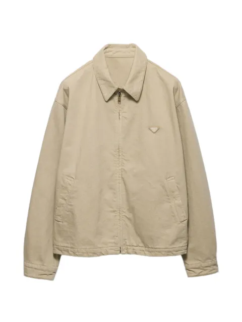 Prada veste blouson en jean ancien