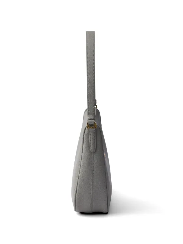 Prada リエディション 2005 サフィアーノレザーミニバッグ | グレー