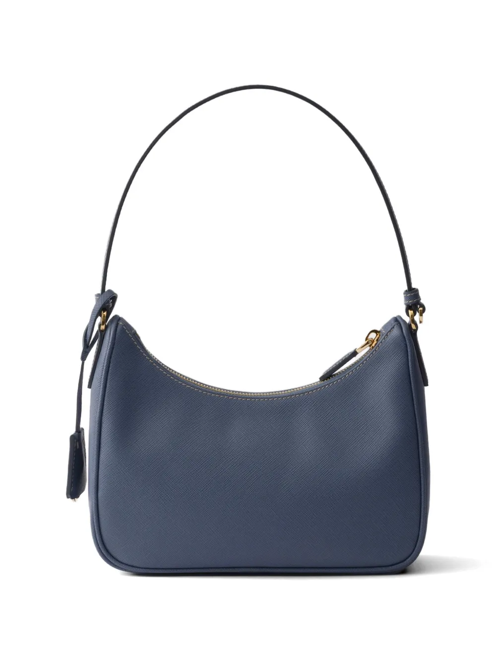 Prada Re-Edition 2005 mini-tas van saffiano leer Blauw