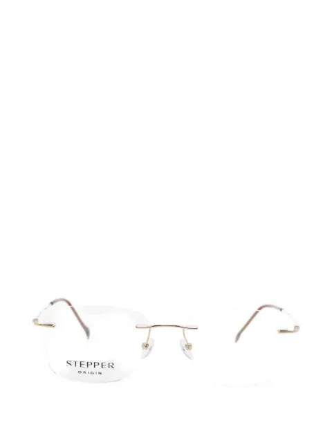 STEPPER EYEWEAR rimless rectangle-frame glasses