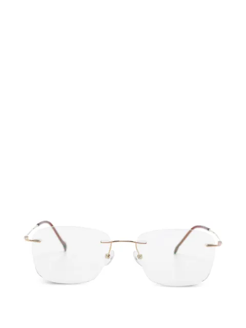 STEPPER EYEWEAR rimless rectangle-frame glasses