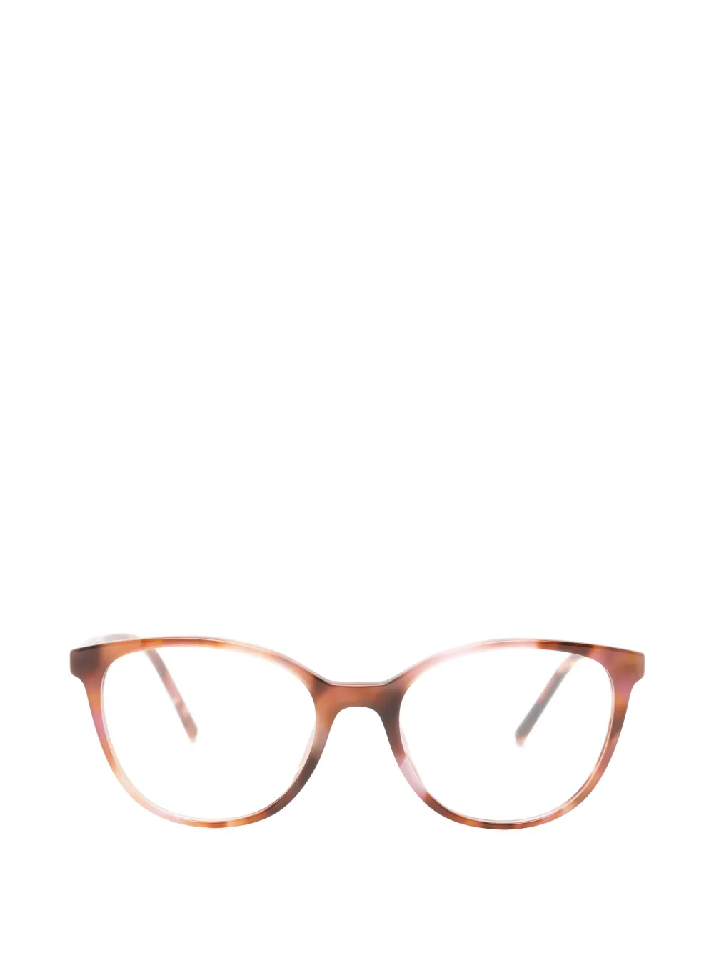 Dolce & Gabbana Eyewear tortoiseshell-effect cat-eye glasses - Marrone