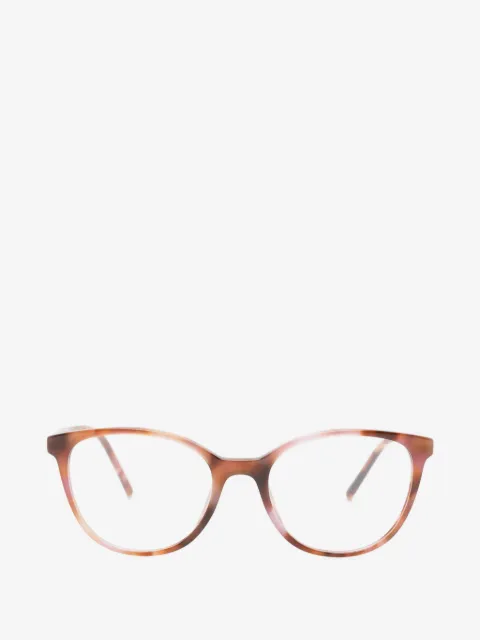 Dolce & Gabbana Eyewear tortoiseshell-effect cat-eye glasses