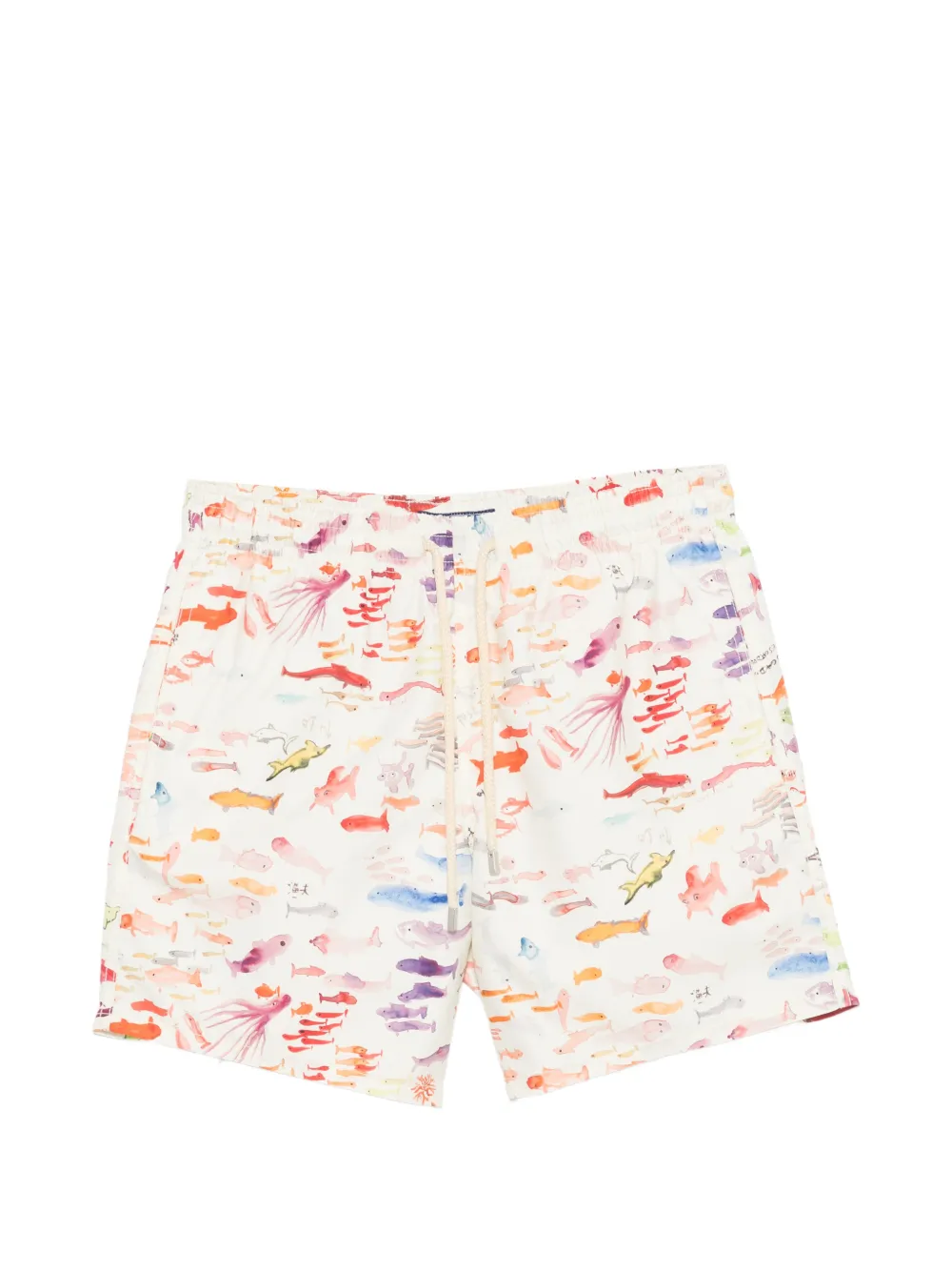 Vilebrequin x Fabrice Hyber Moorea swim shorts - Toni neutri