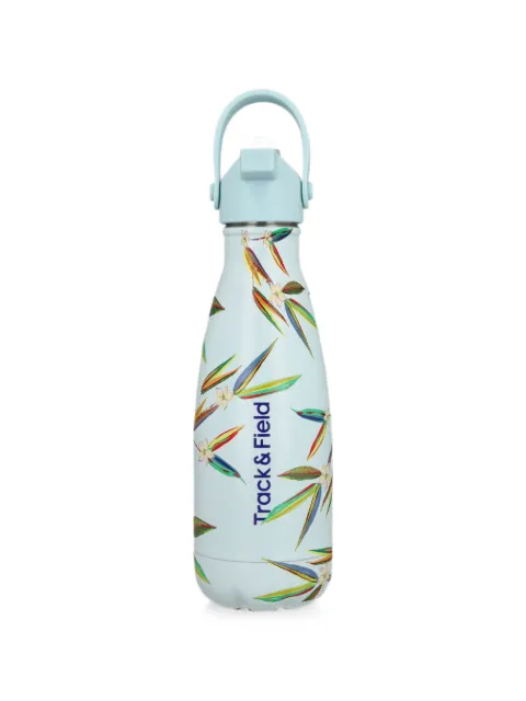 Track & Field Garrafa de água floral com logo
