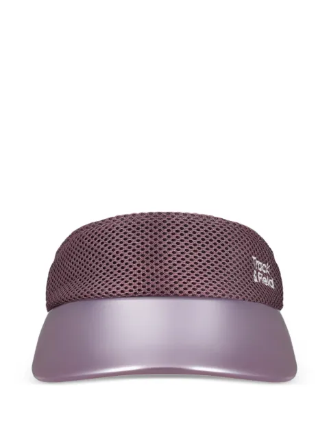 Track & Field mesh-panel translucent visor