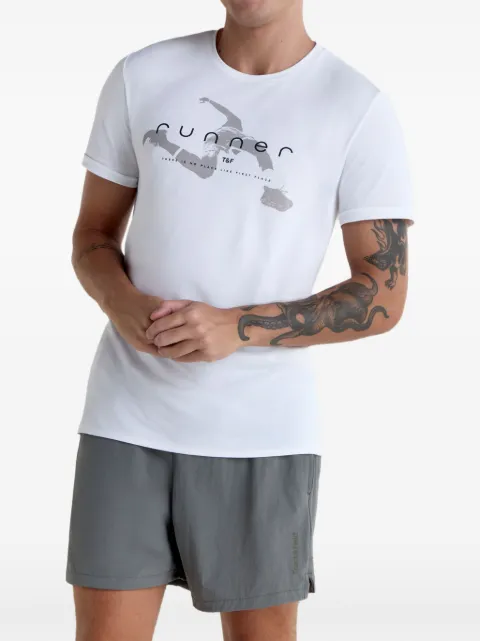 Track & Field Camiseta Thermodry Runner com estampa gráfica
