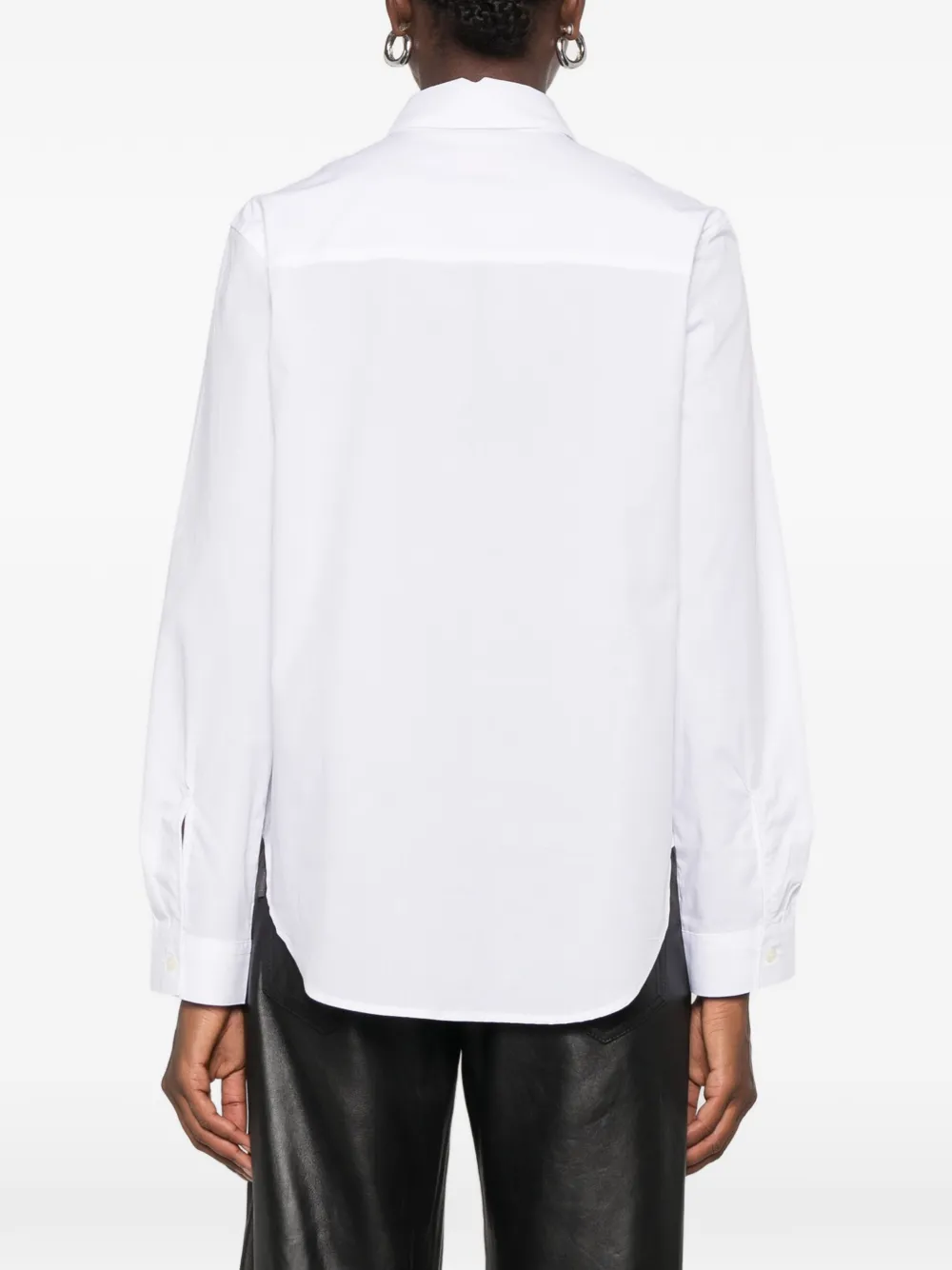 Diesel C-Ronor blouse met borduurwerk Wit