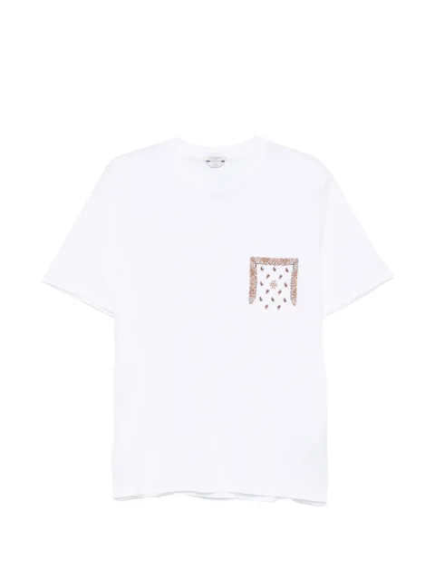 Jacob Cohën paisley-print pocket T-shirt