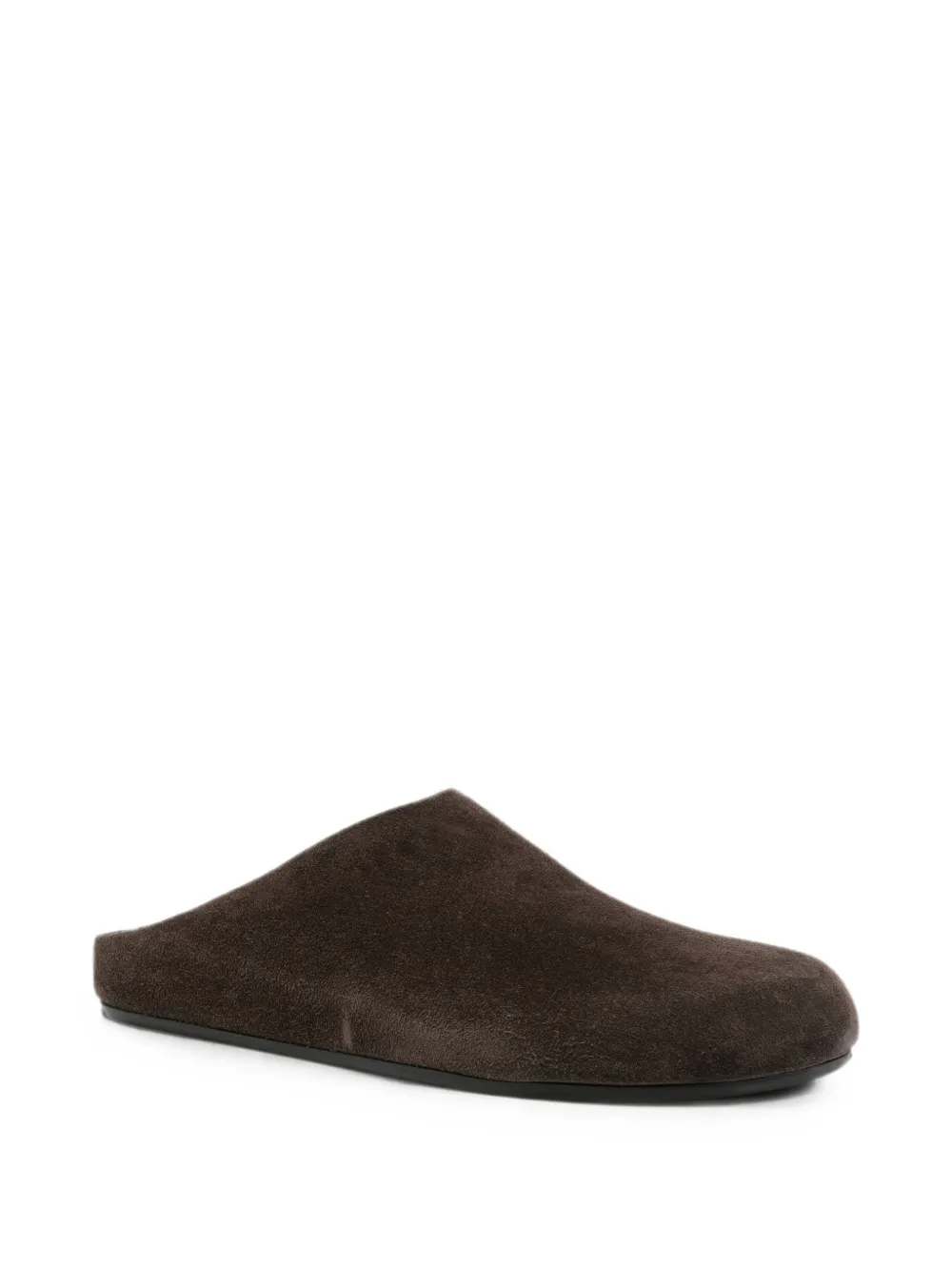 Officine Creative Babouche 101 suède muiltjes Bruin
