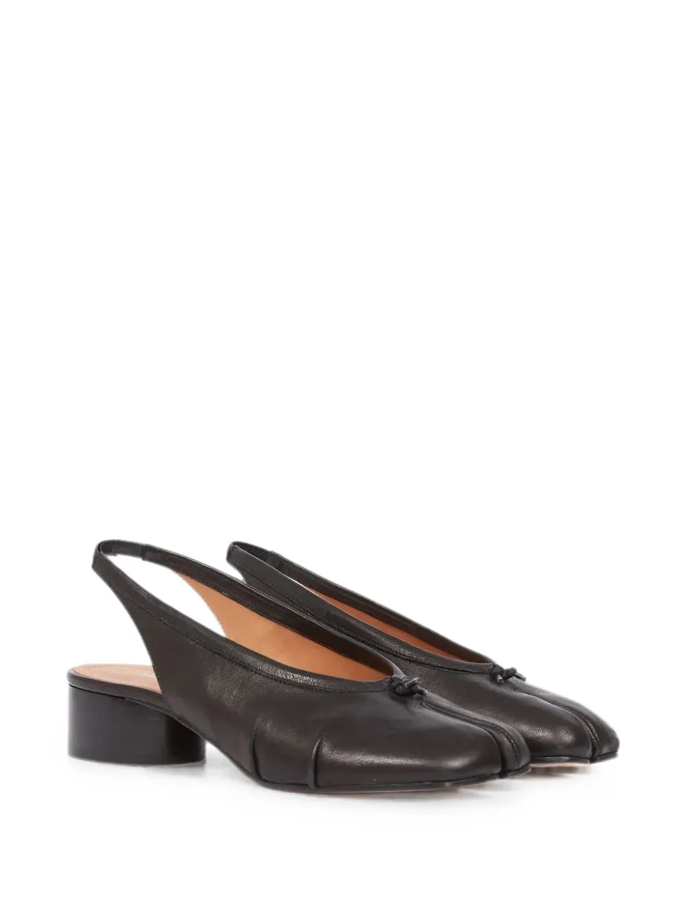 Maison Margiela Tabi slingback pumps - Nero