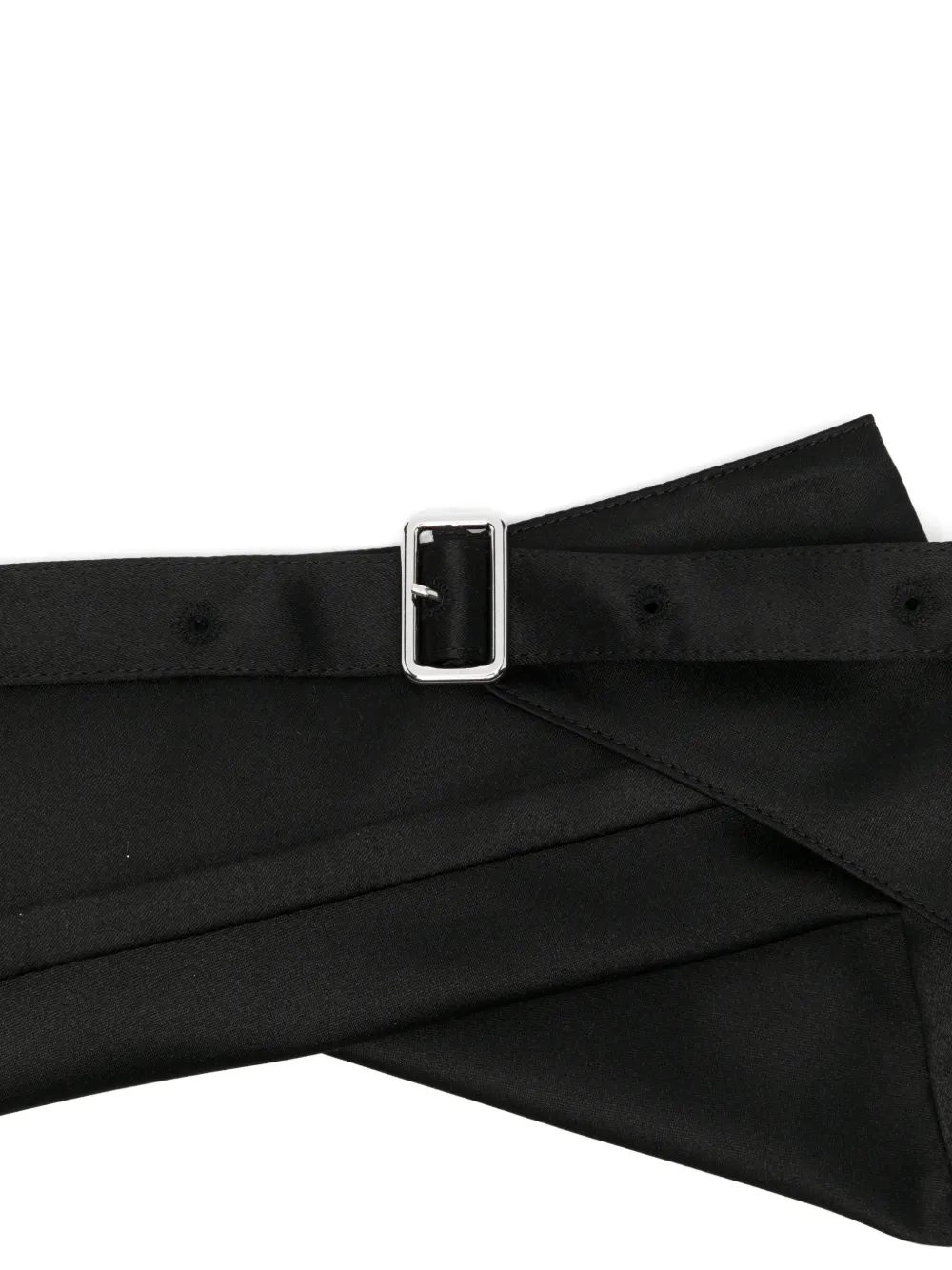 Victoria Beckham Riem met Baskisch detail Zwart