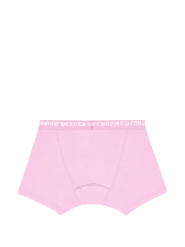 Chrome Hearts logo-print Boxer Briefs | Pink | FARFETCH