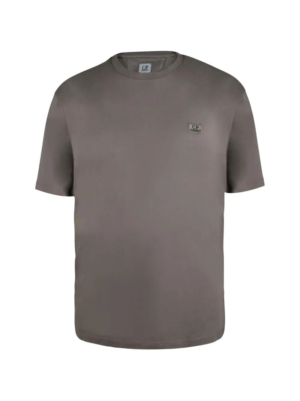 C.P. Company logo-patch cotton T-shirt - Rosso