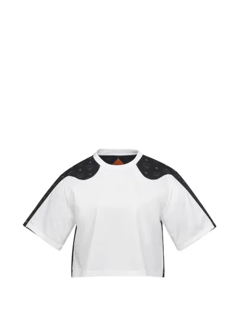 MCM Laurel monogram-print T-shirt