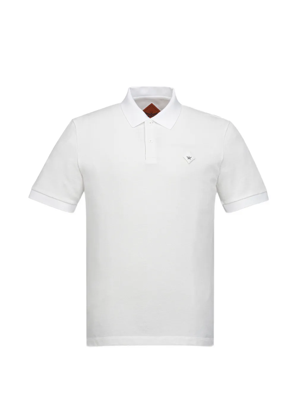 MCM Polo in piqué - Bianco