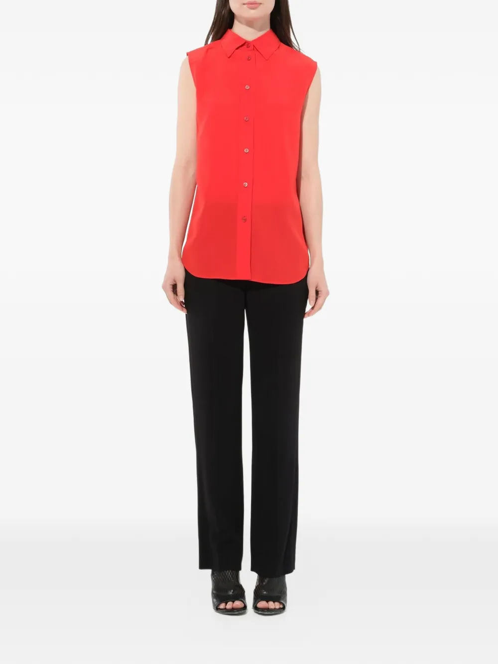  Givenchy Camisa Sin Mangas - Rojo 
