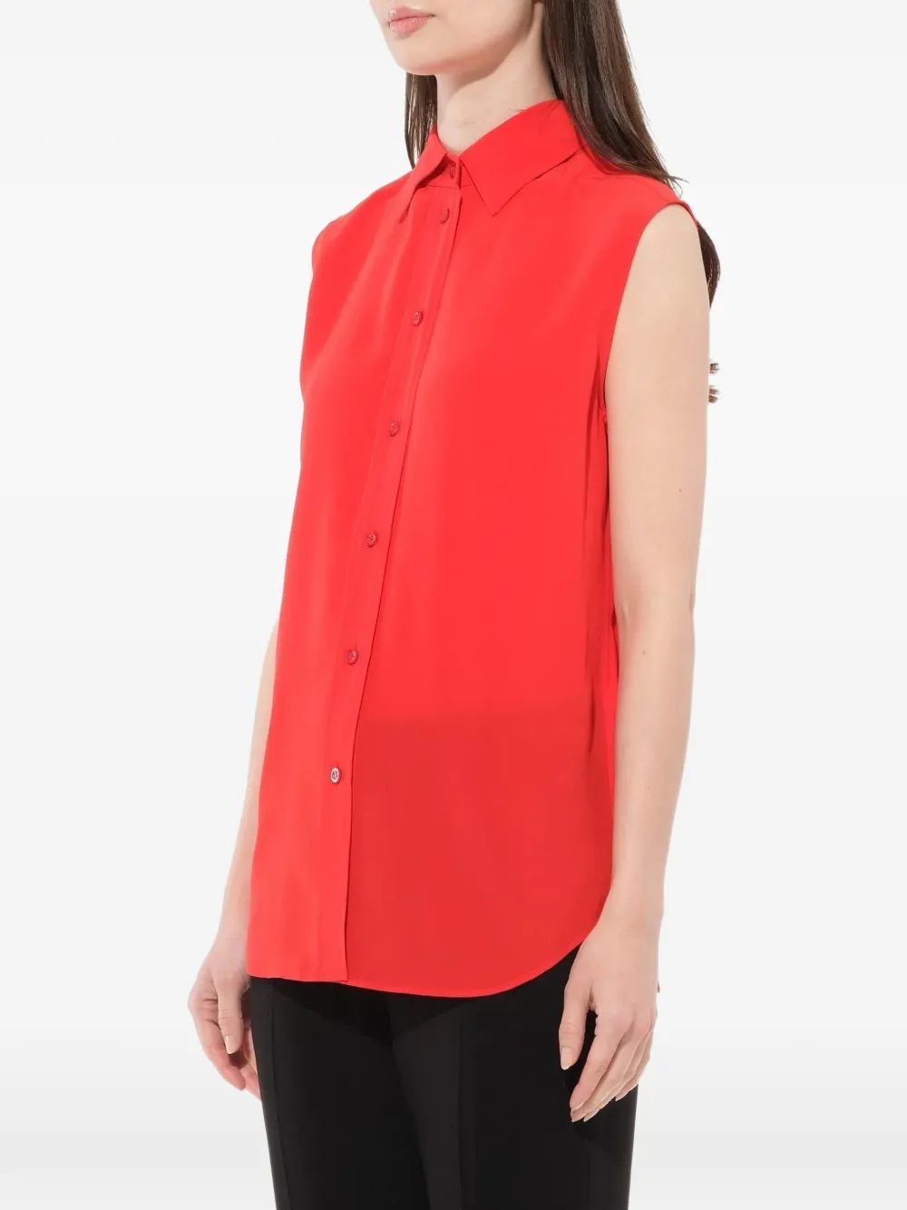  Givenchy Camisa Sin Mangas - Rojo 