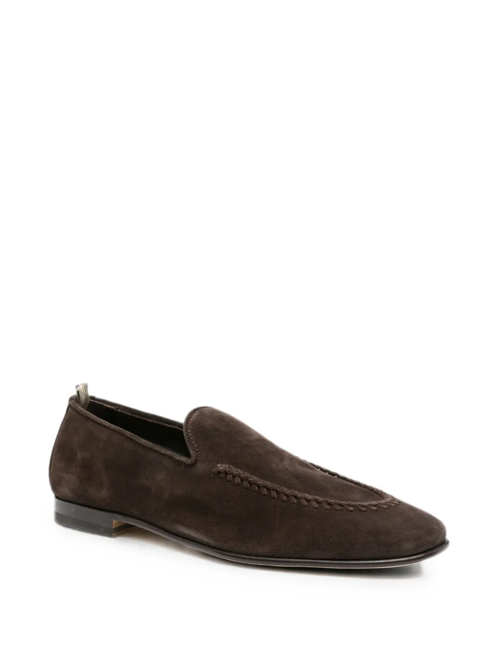 Officine Creative Oliver braided-trim loafers Bruin