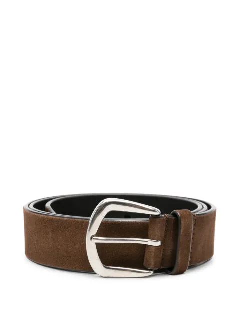 Officine Creative suede buckle-fastening belt